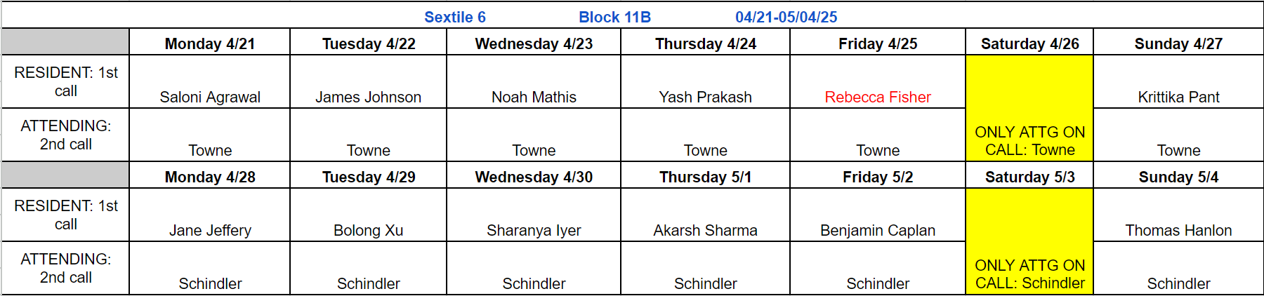 Block 11B - Apr 21 - May 4, 2025 (updated 9.23.2024)