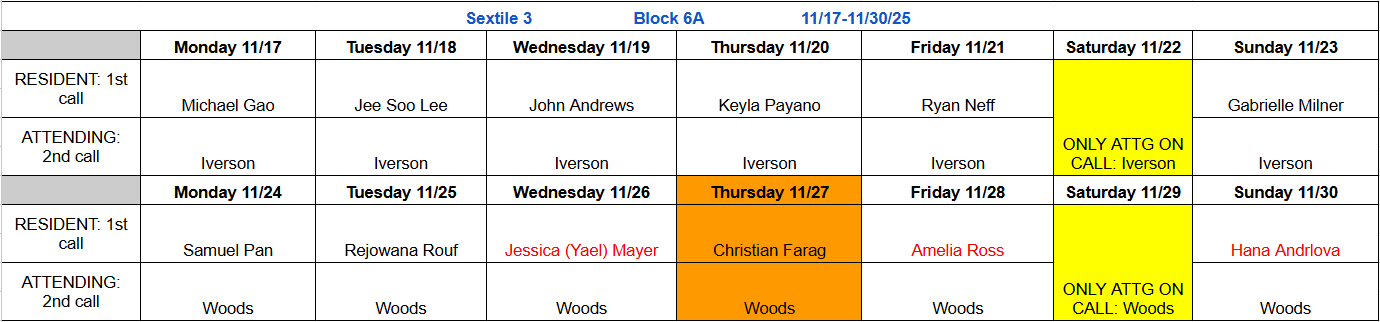 Block 6A - Nov 17-30, 2025 (updated 11.24.25)